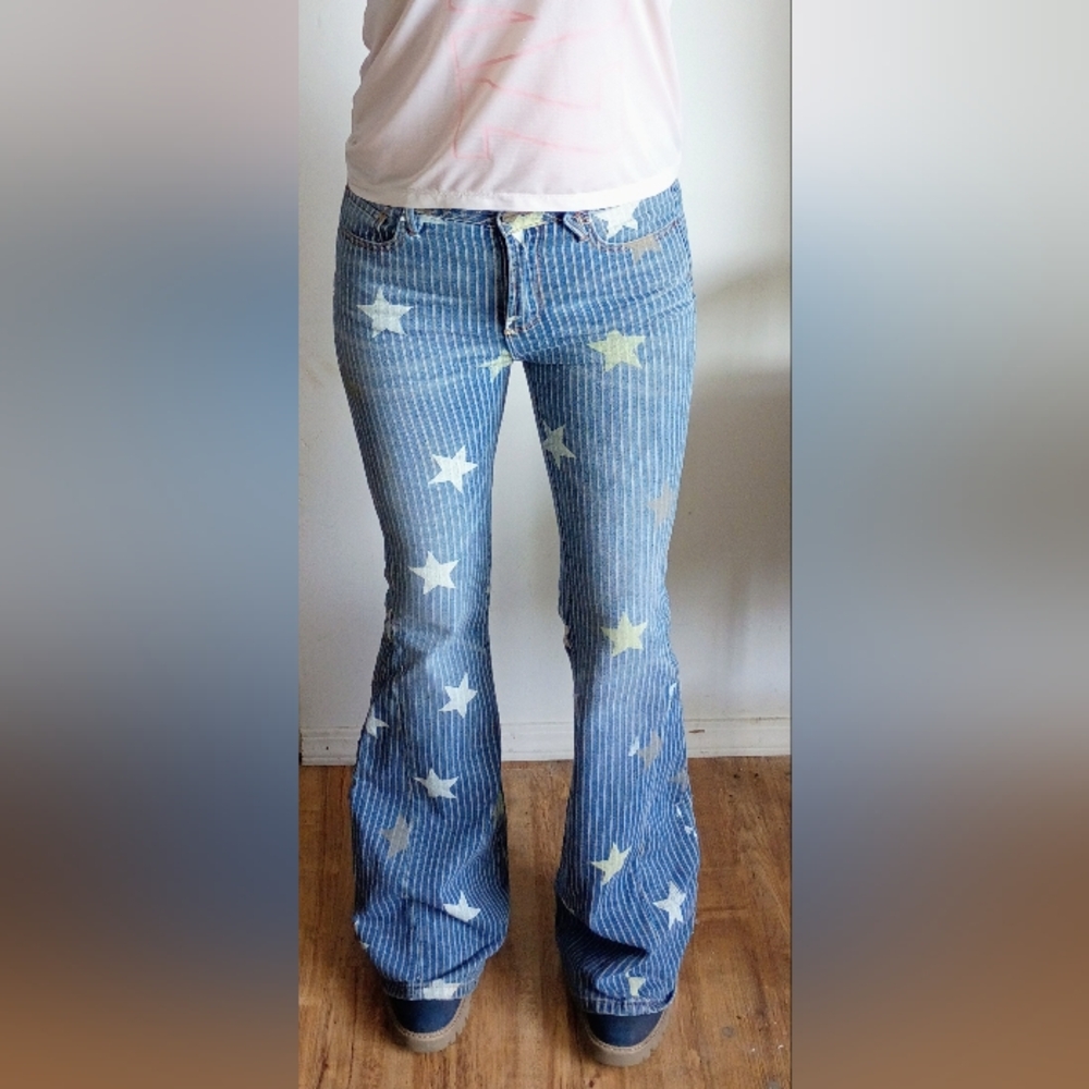 Driftwood Farrah flare Denim Free People 28